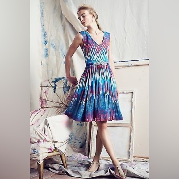 Anthropologie Plenty by Tracy Reese Gallery Row Dress - Picture 1 of 7